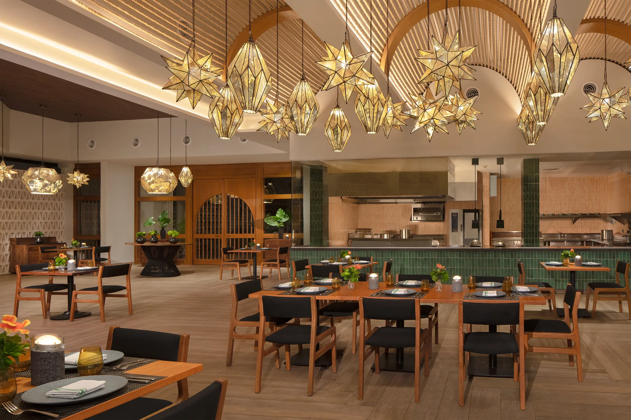 El Patio at Dreams Sapphire Resort & Spa featuring vibrant Mexican-inspired décor, traditional cuisine, and a festive dining atmosphere.
